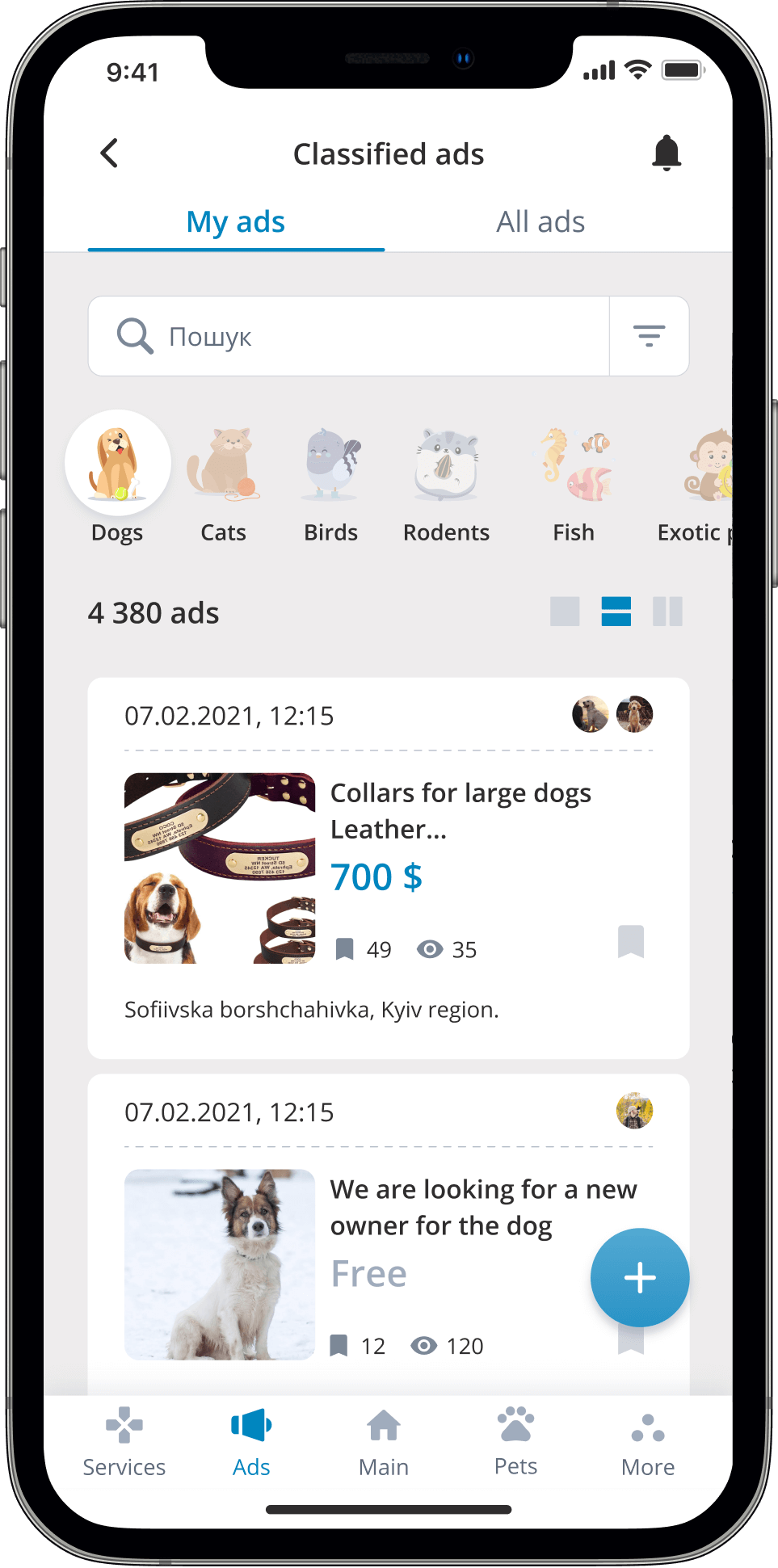 PetsHealth classified ads